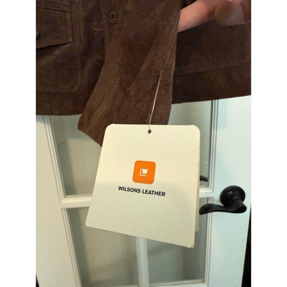 Vintage Wilson Leather suede jacket men’s size 40 / Medium NWT 90s Y2K preppy - Picture 12 of 16